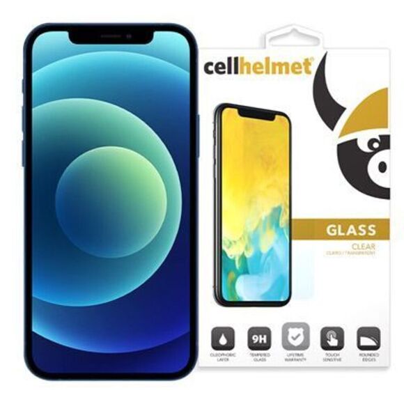 CellHelmet Tempered Glass Screen Protector for Apple 5.4” 12 & 13 Mini - Picture 3 of 6